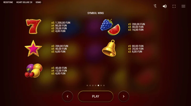 Heart Deluxe 2x - Expanding Wild Heart সহ পেটেবল